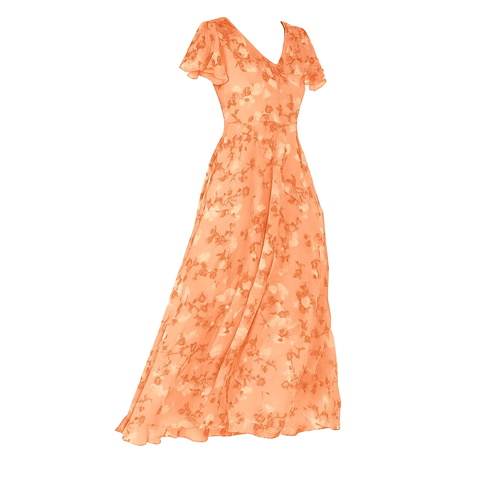 Roos - Elegante midi-jurk voor dames