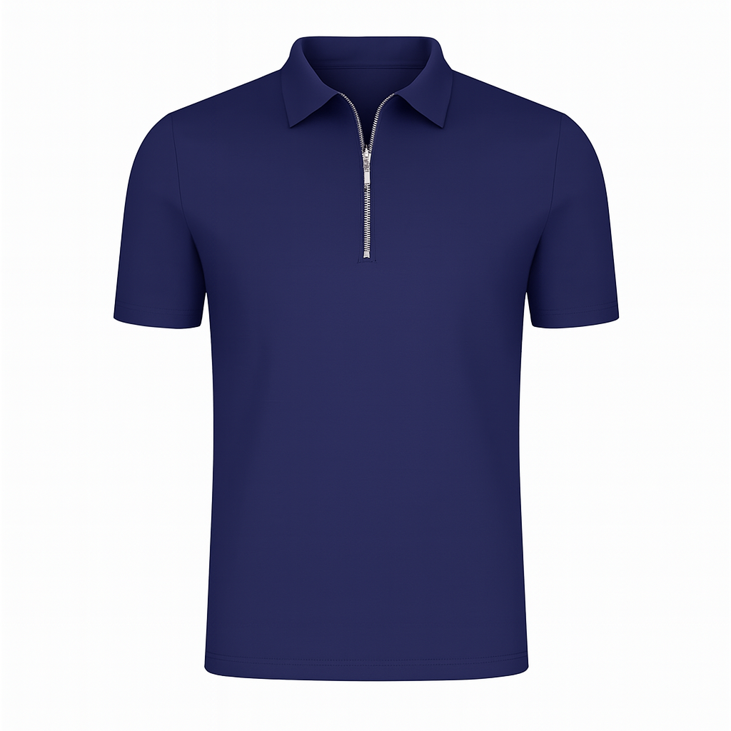 Martin - Heren Polo Shirt met Rits