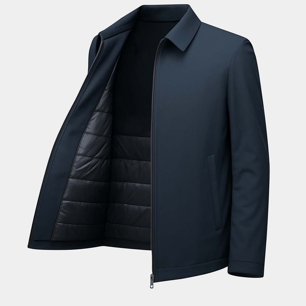 tim's elegant down casual jacket