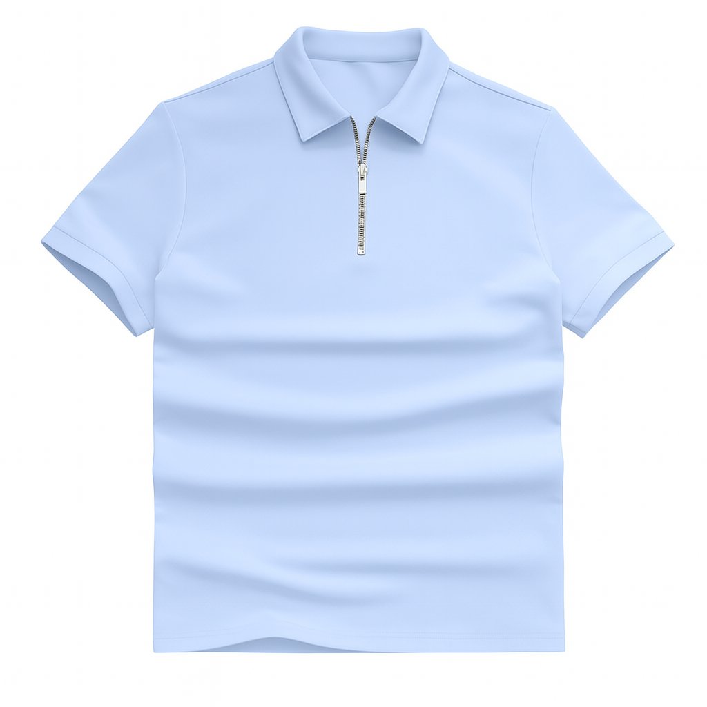 Martin - Heren Polo Shirt met Rits
