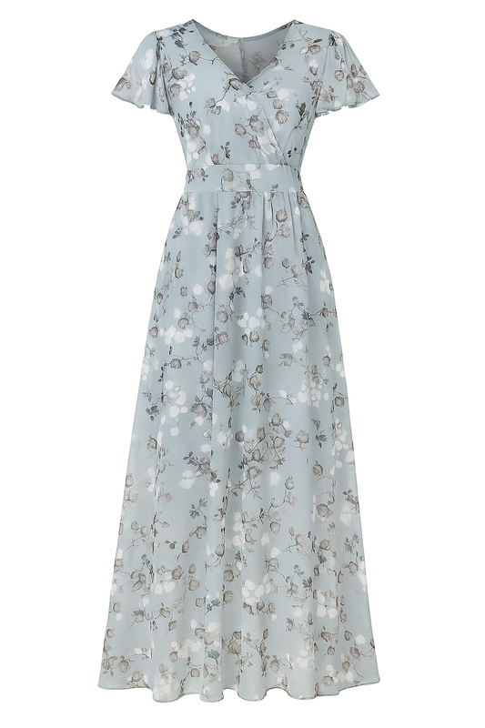 Roos - Elegante midi-jurk voor dames