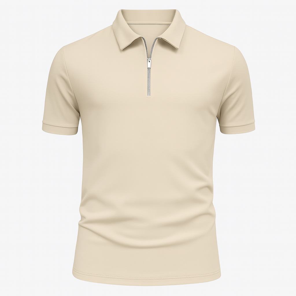 Martin - Heren Polo Shirt met Rits