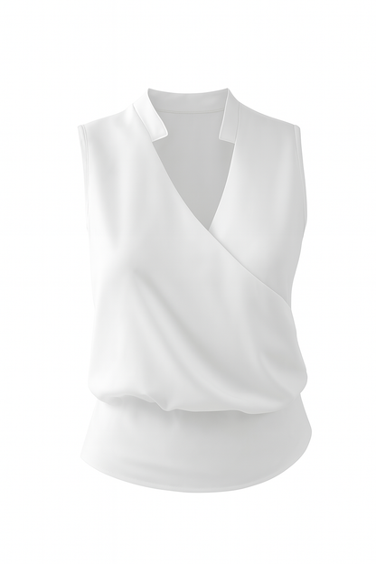 Olivia - Trendy V-hals Top voor dames – Modern & Comfortabel
